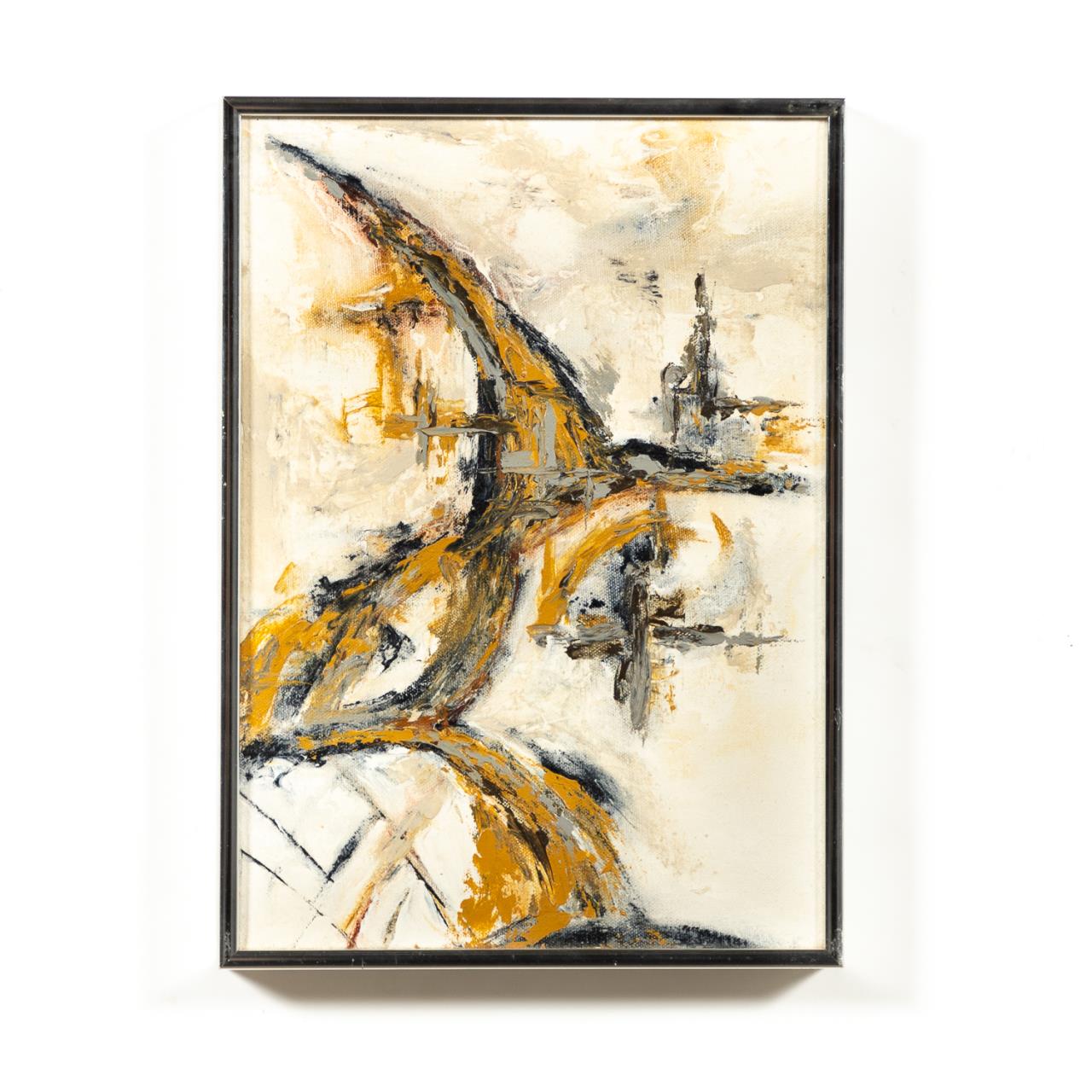 REGINA AGRAN, ABSTRACT OIL ON