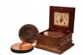 REGINA DISC MUSIC BOX - Mahoga