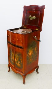Regina Disc Music Box and Vern