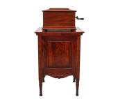 REGINA DISK PLAYER ON STAND<br