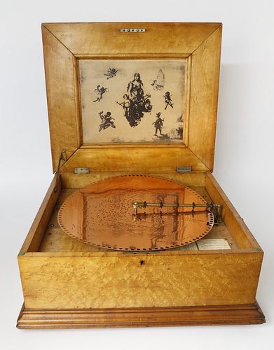REGINA MUSIC BOX IN VIBRANT