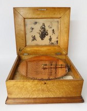 REGINA MUSIC BOX IN VIBRANT BI