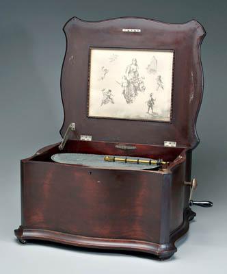 Regina music box, serial number