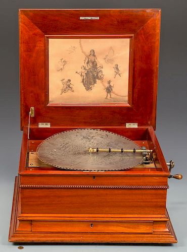 REGINA MUSIC BOX W/DISCSRegina