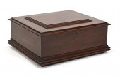 REGINA MUSIC BOX WITH DISCS. 1