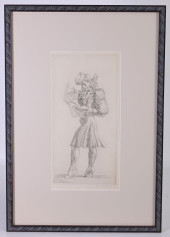 REGINALD MARSH (1898 - 1954) "