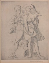 REGINALD MARSH (1898 - 1984) "
