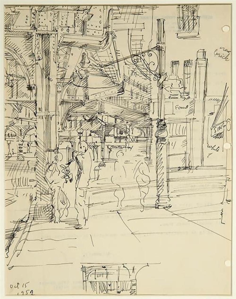 REGINALD MARSH (AMERICAN