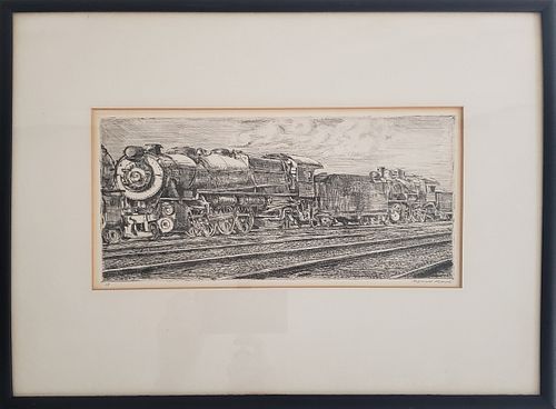 REGINALD MARSH ENGRAVING