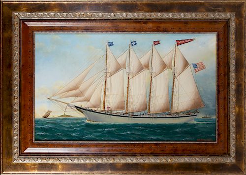 REGINALD NICKERSON OIL ON CANVAS
