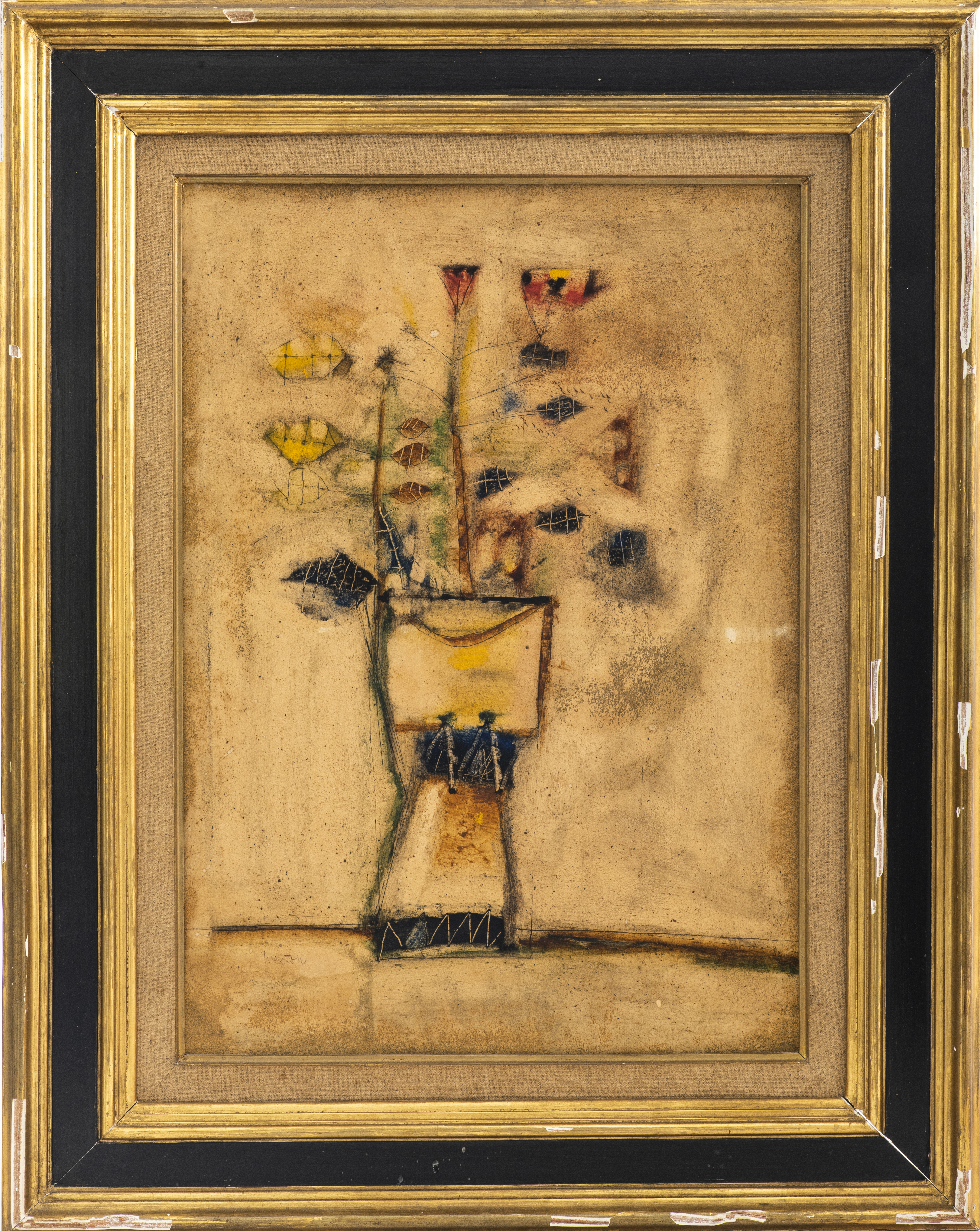 REGINALD WESTON FLOWER STILL LIFE