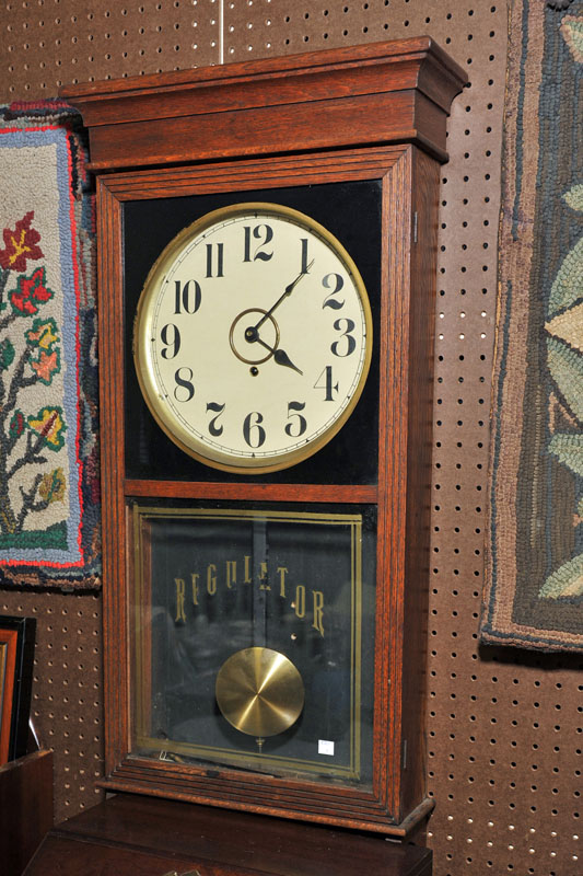 REGULATOR WALL CLOCK. Eight day