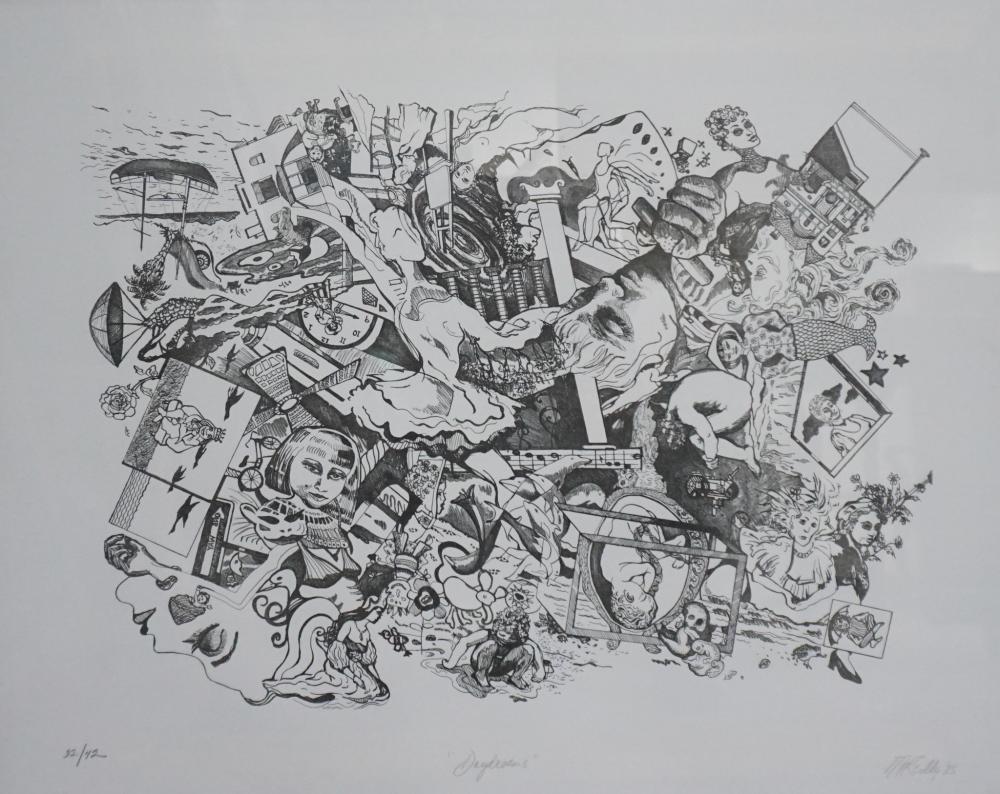 REILLY, 'DAYDREAM', LITHOGRAPH