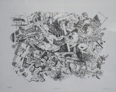 REILLY, 'DAYDREAM', LITHOGRAPH