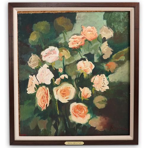 REINA BENATAR OIL ON CANVAS