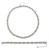 REJA ART DECO RHODIUM PLATED D