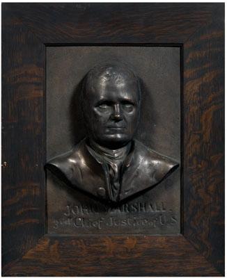 Relief plaque, Justice John