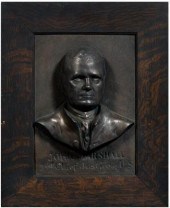 Relief plaque, Justice John Ma