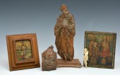 RELIGIOUS CARVINGS AND ICON GR