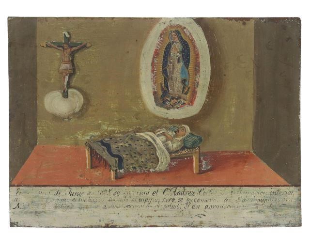 RELIGIOUS EX-VOTO VIRGEN DE
