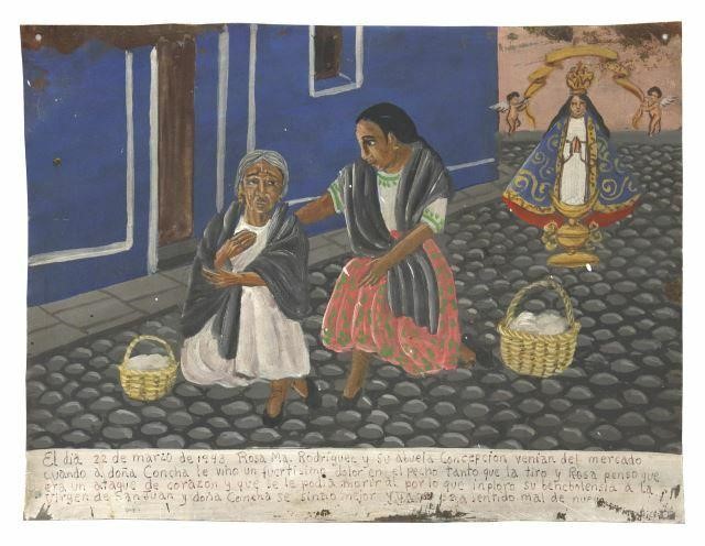 RELIGIOUS EX-VOTO VIRGEN DE SAN