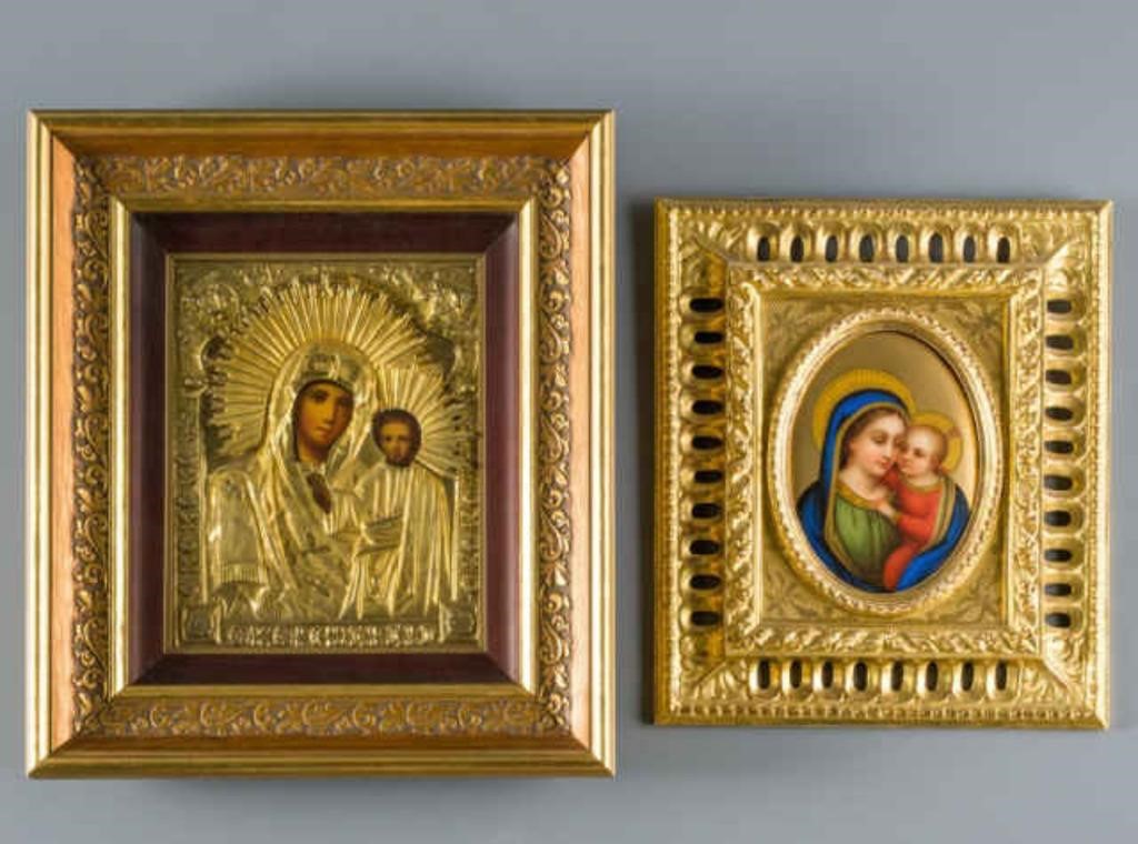 RELIGIOUS ICONSTwo 20th century