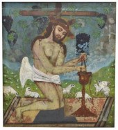 RELIGIOUS OIL PAINTING, CHRIST
