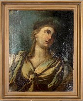 RELIGIOUS OIL PAINTINGA late 1