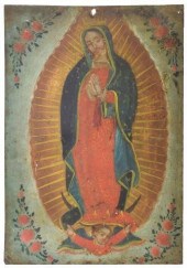 RELIGIOUS RETABLO OUR LADY OF