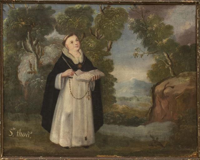 RELIGIOUS SPANISH COLONIAL PAINTING