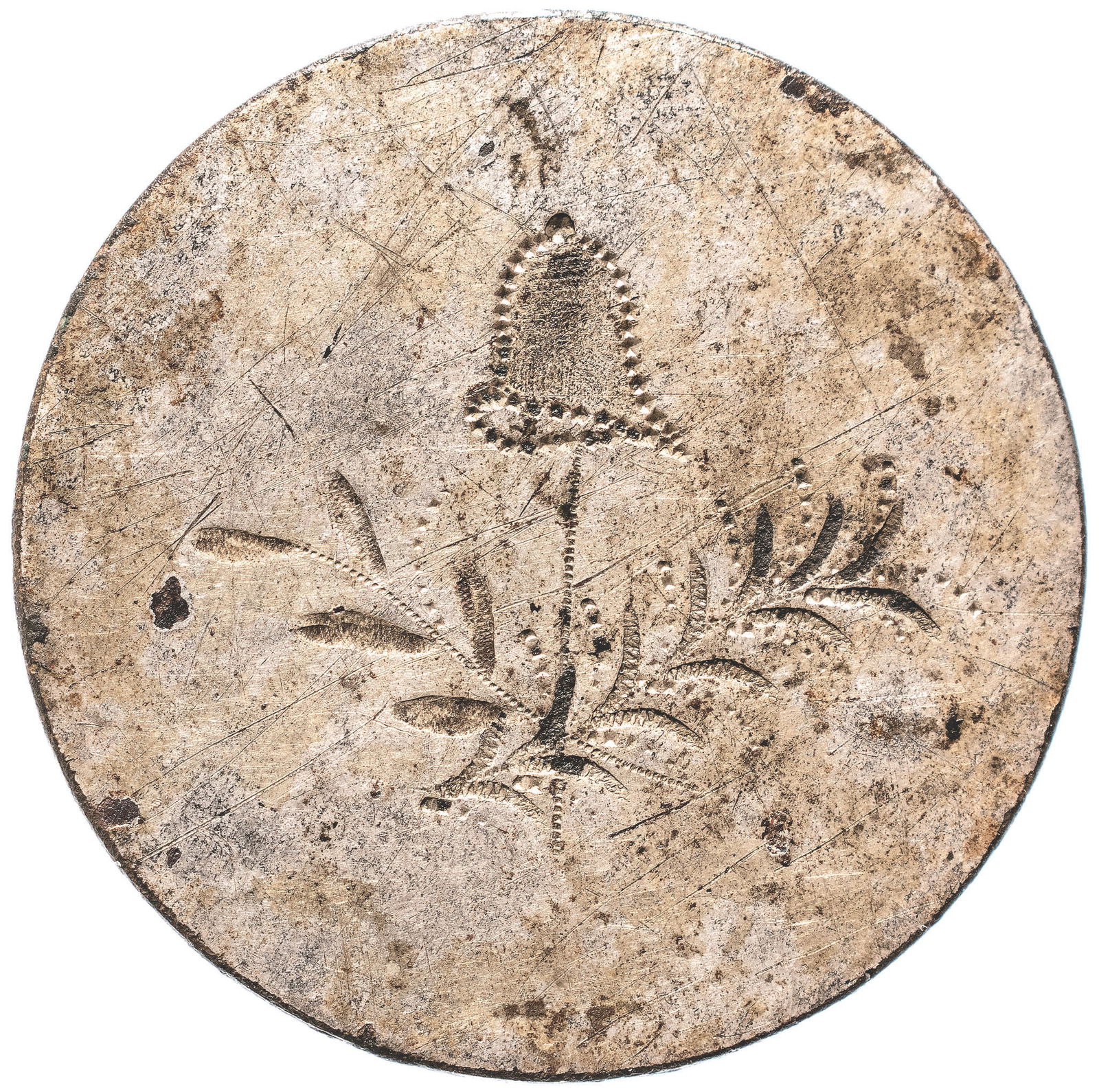 REMARKABLE LIBERTY CAP ON POLE