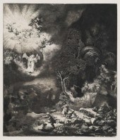 REMBRANDT, ANGEL APPEARING TO