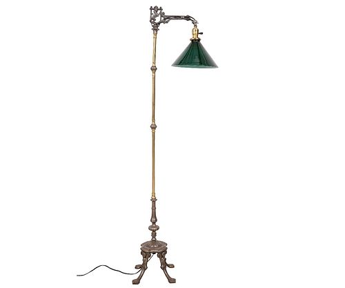 REMBRANDT BRASS FLOOR LAMPRembrandt