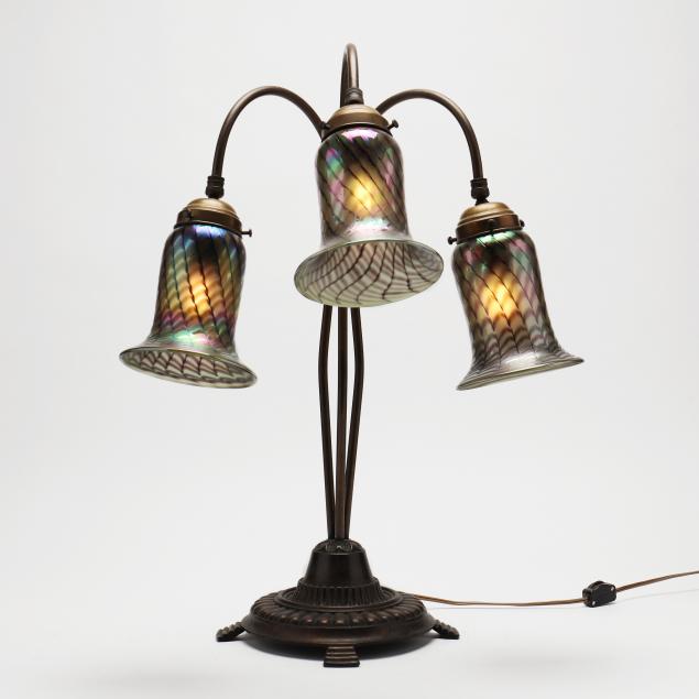 REMBRANDT, BRONZE AND ART GLASS