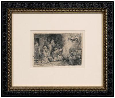 Rembrandt etching (Rembrandt