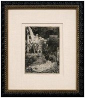 Rembrandt etching (Rembrandt H