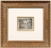 Rembrandt etching (Rembrandt V
