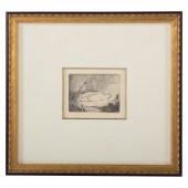 REMBRANDT. "JUPITER AND ANTIOP