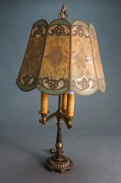 REMBRANDT LAMP CO, BRASS THREE