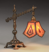 REMBRANDT MICA BRIDGE LAMP C19