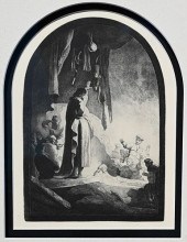 REMBRANDT "THE RAISING OF LAZA