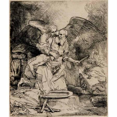 Rembrandt van Rijn ABRAHAM'S