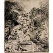 Rembrandt van Rijn ABRAHAM'S S