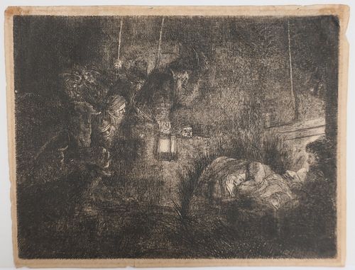REMBRANDT VAN RIJN, ADORATION OF