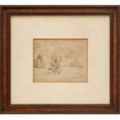 REMBRANDT VAN RIJN, ETCHING Re