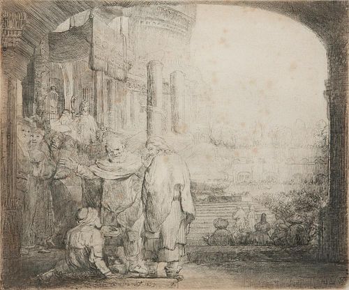 REMBRANDT VAN RIJN, PETER AND