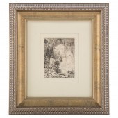 REMBRANDT VAN RIJN. "RAISING O