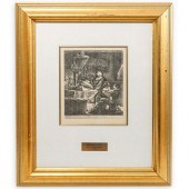 REMBRANDT VAN RIJN "THE GOLDWE