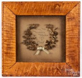 REMEMBRANCE HAIR WREATH, 19TH