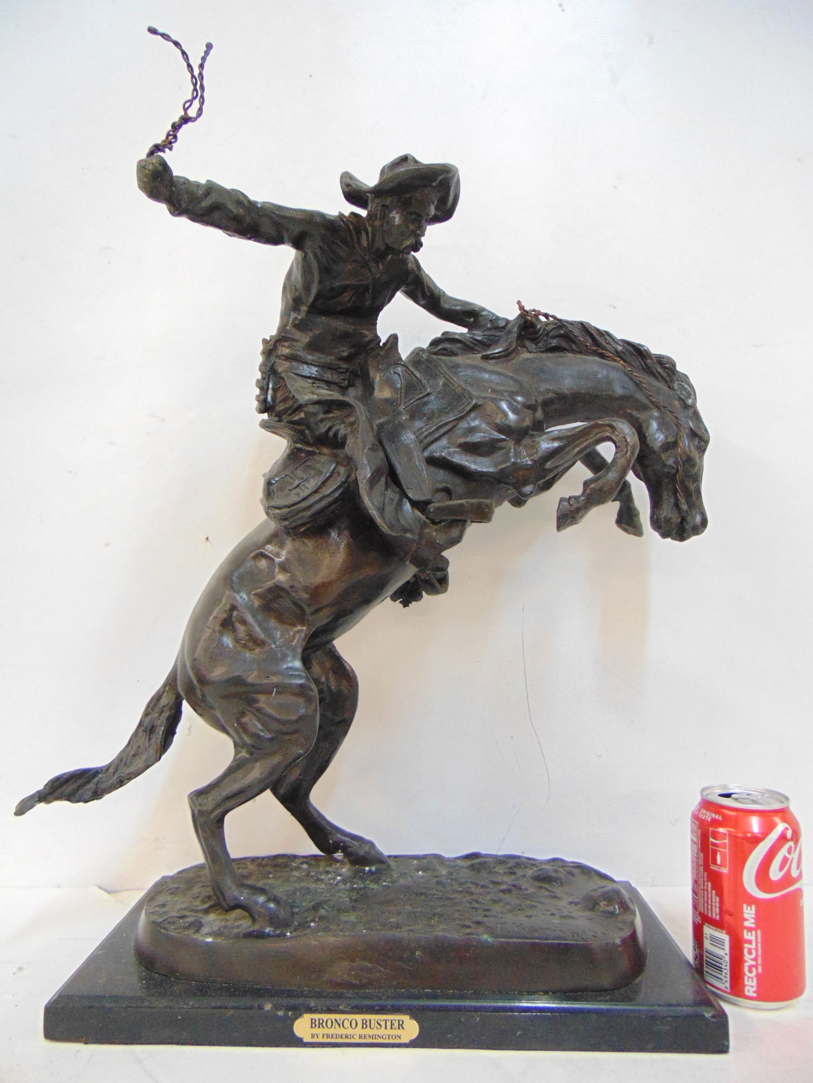 REMINGTON BRONZE, "BRONCO